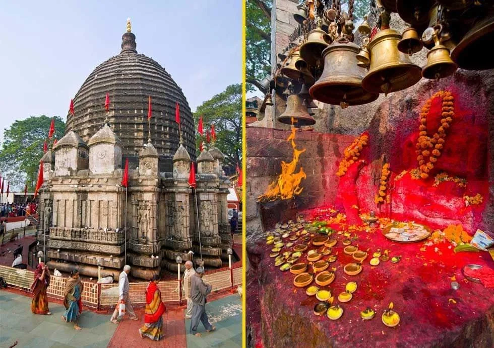 గౌహతి - కామఖ్య శక్తి పీఠం(అష్టాదశ శక్తి పీఠం)
